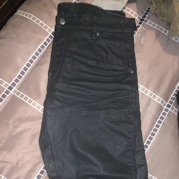 G STAR RAW WAX DENIM JEANS